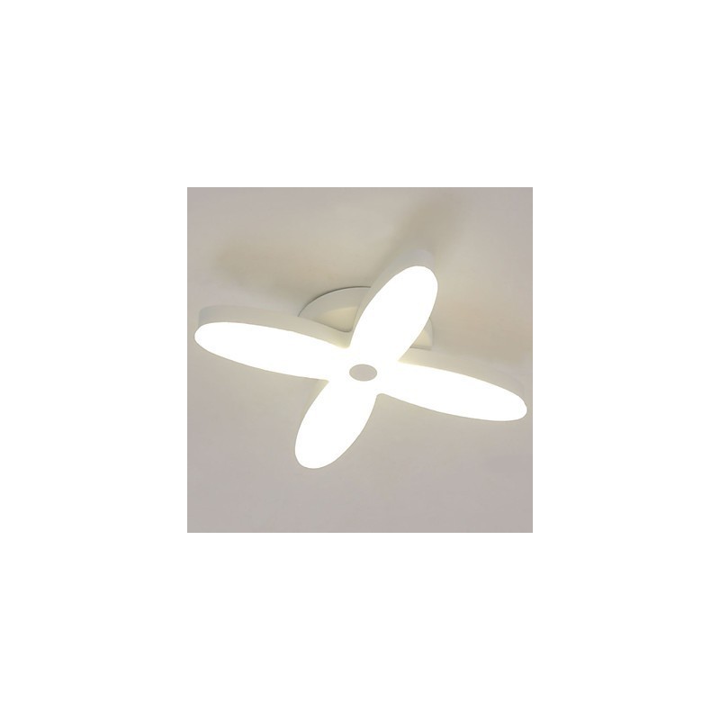 Plafoniera LED a filo moderna in metallo bianco 7 W