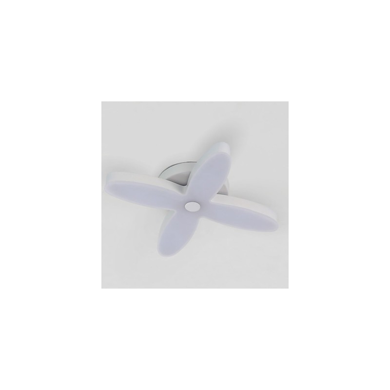 Plafoniera LED a filo moderna in metallo bianco 7 W