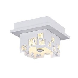Plafoniera moderna in cristallo 1 luce LED integrato 5W