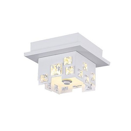 Plafoniera moderna in cristallo 1 luce LED integrato 5W