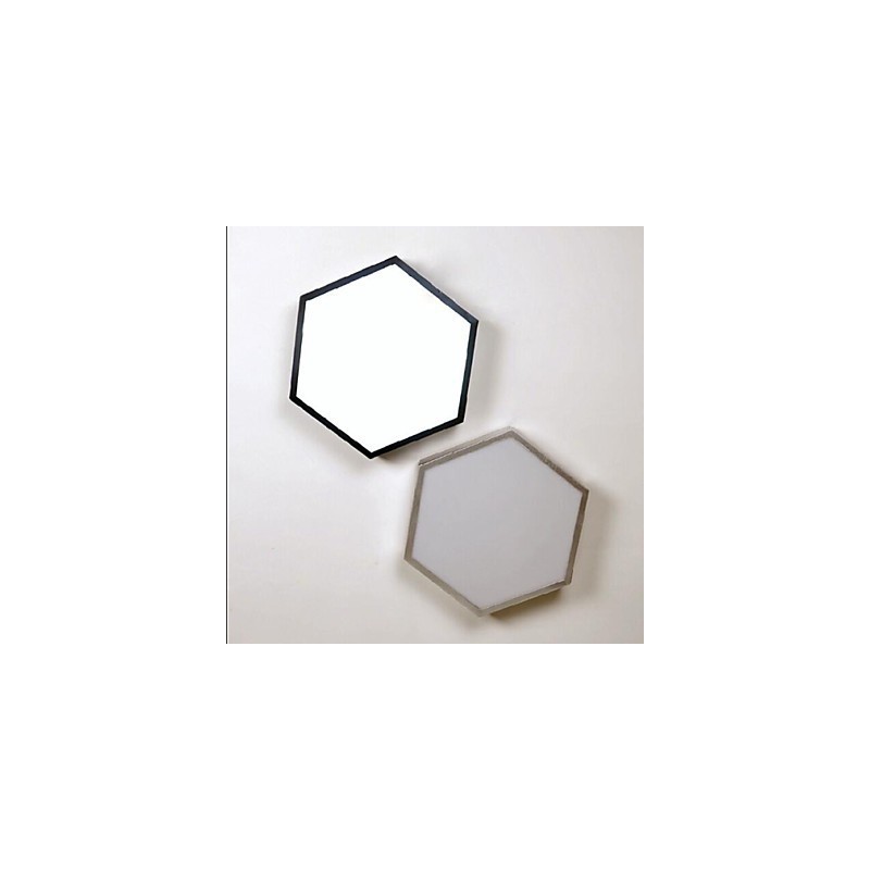 Plafoniera a filo geometrica esagonale