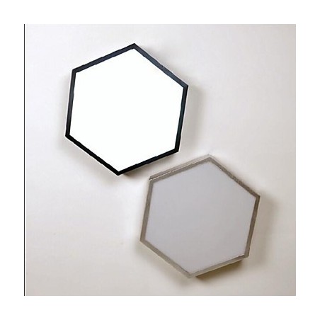 Plafoniera a filo geometrica esagonale