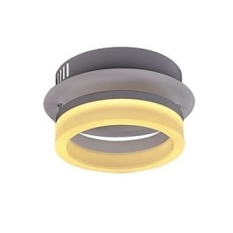 Lampada a sospensione LED moderna in acrilico bianco caldo 90 lm 12 W