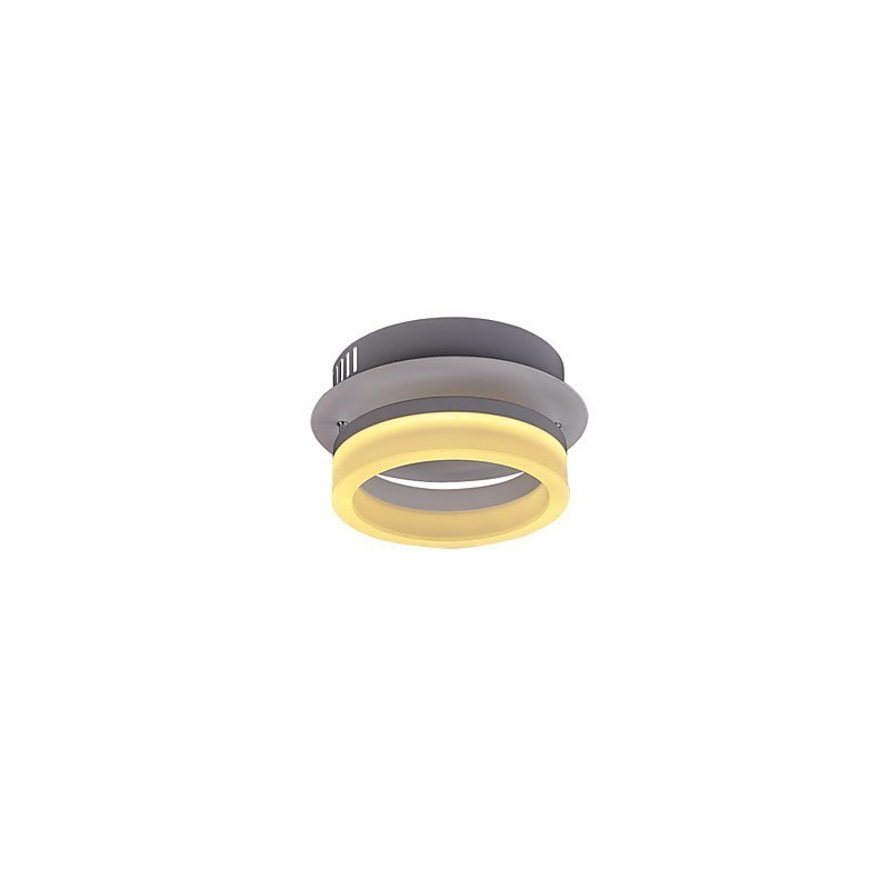 Lampada a sospensione LED moderna in acrilico bianco caldo 90 lm 12 W