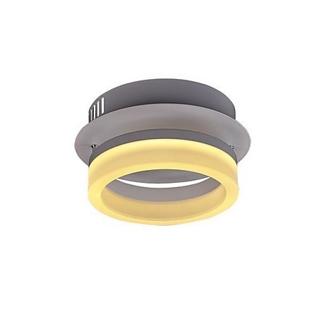 Lampada a sospensione LED moderna in acrilico bianco caldo 90 lm 12 W
