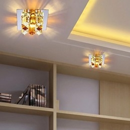 Plafoniera in cristallo 12×4,5 cm Smd CreativeTube