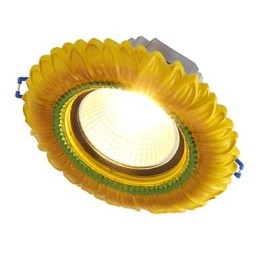 Lampada da soffitto LED 1 W retrò mediterranea, foro 6,7 cm