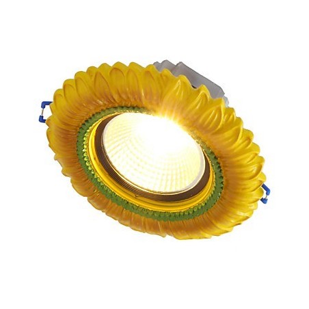 Lampada da soffitto LED 1 W retrò mediterranea, foro 6,7 cm