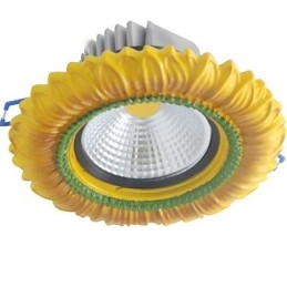 Lampada da soffitto LED 1 W retrò mediterranea, foro 6,7 cm