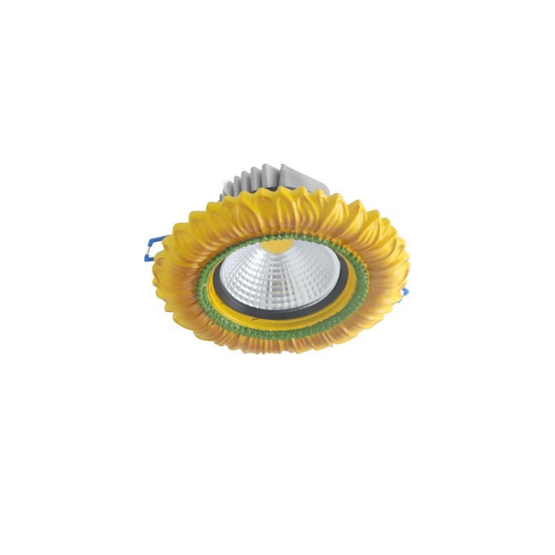 Lampada da soffitto LED 1 W retrò mediterranea, foro 6,7 cm