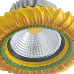 Lampada da soffitto LED 1 W retrò mediterranea, foro 6,7 cm