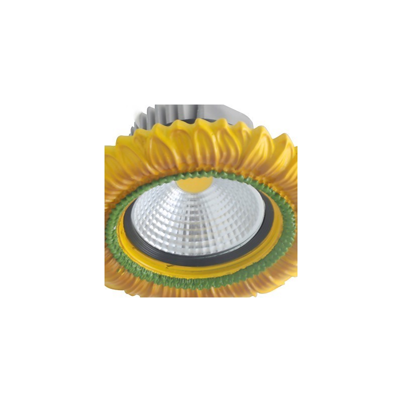 Lampada da soffitto LED 1 W retrò mediterranea, foro 6,7 cm