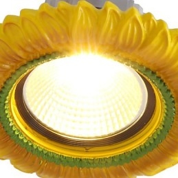 Lampada da soffitto LED 1 W retrò mediterranea, foro 6,7 cm