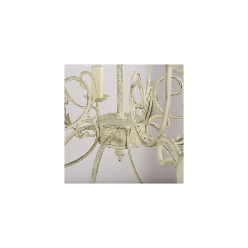 Lampadario a sospensione in stile europeo, semplice e moderno, multicolore, 5 luci