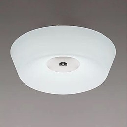 Plafoniera LED da soffitto moderna cromata in metallo 77 W