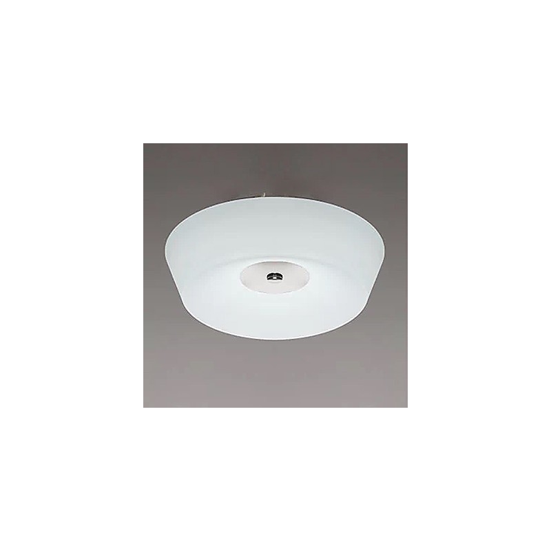 Plafoniera LED da soffitto moderna cromata in metallo 77 W