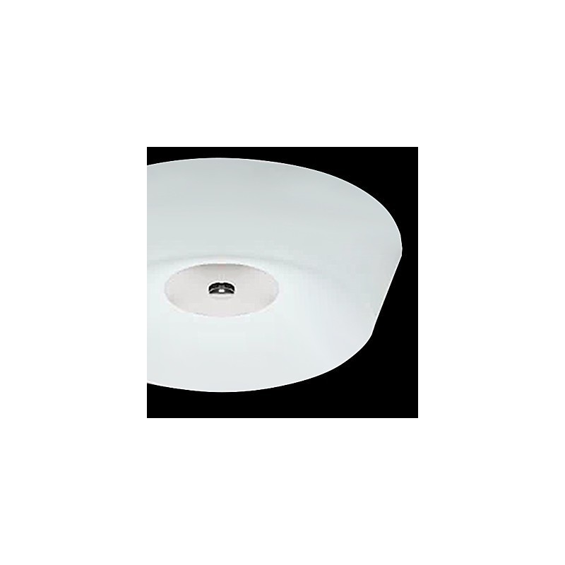 Plafoniera LED da soffitto moderna cromata in metallo 77 W