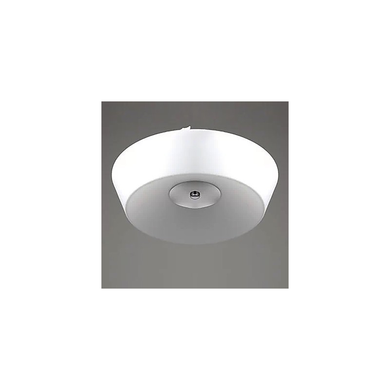 Plafoniera LED da soffitto moderna cromata in metallo 77 W