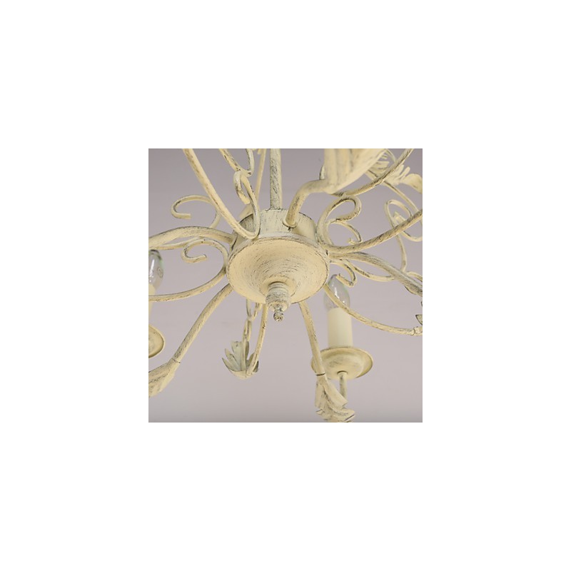 Lampadario a sospensione in stile europeo, semplice e moderno, multicolore, 5 luci