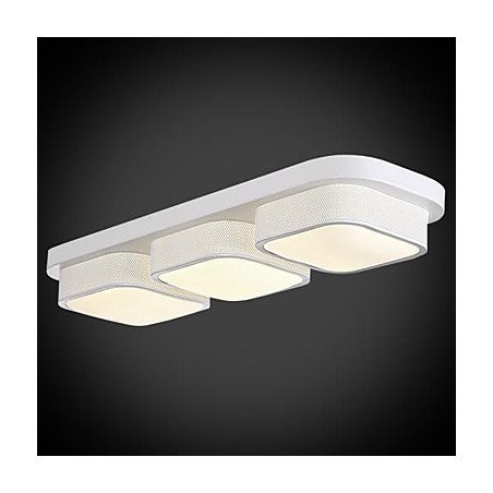 Plafoniera a filo moderna contemporanea in metallo con LED integrato 6 W