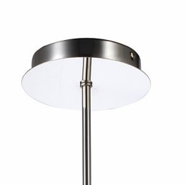 Lampadario a filo in cristallo moderno contemporaneo trasparente 1 lampadina E12/E14