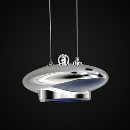 Plafoniera a filo LED integrato 6 lampadine 4W metallo moderno classico