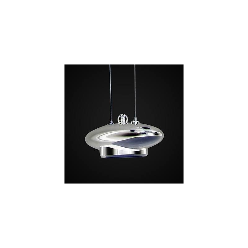 Plafoniera a filo LED integrato 6 lampadine 4W metallo moderno classico