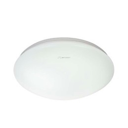 Plafoniera LED da montaggio a filo moderna contemporanea bianca 33 cm
