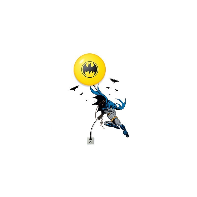 Lampada da parete Batman LED creativa con lampadina inclusa