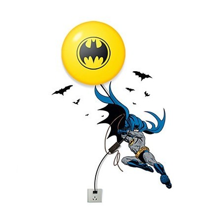 Lampada da parete Batman LED creativa con lampadina inclusa