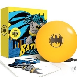Lampada da parete Batman LED creativa con lampadina inclusa