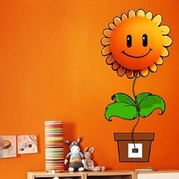 Applique da parete moderna creativa 3D in carta da parati con luce LED