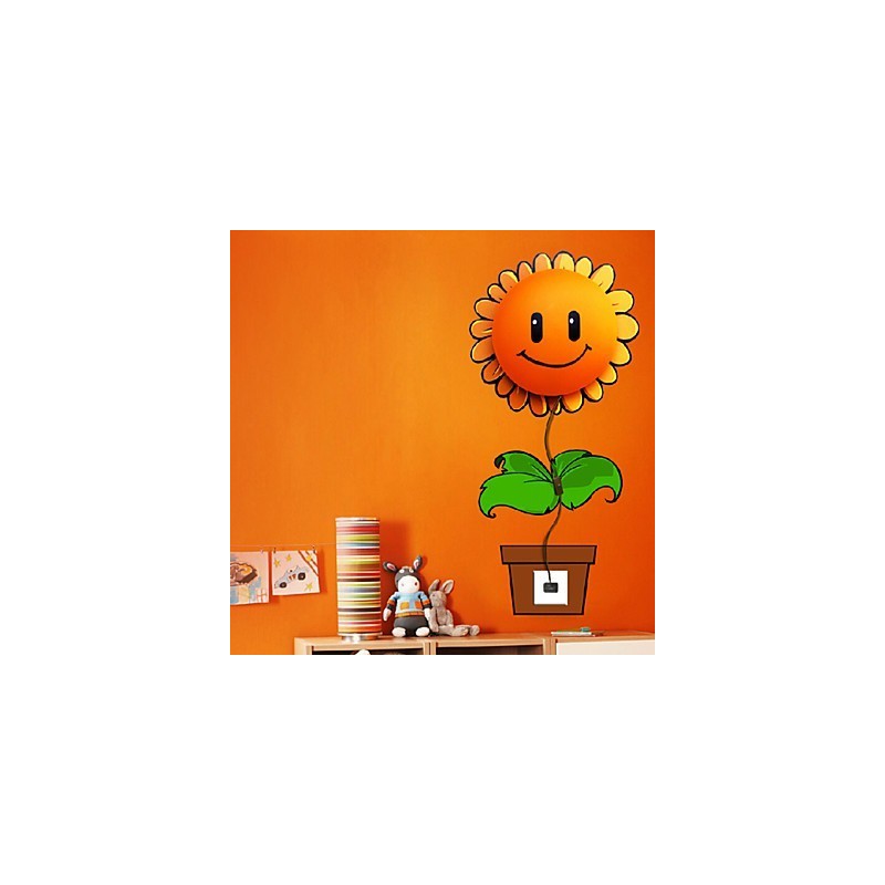 Applique da parete moderna creativa 3D in carta da parati con luce LED