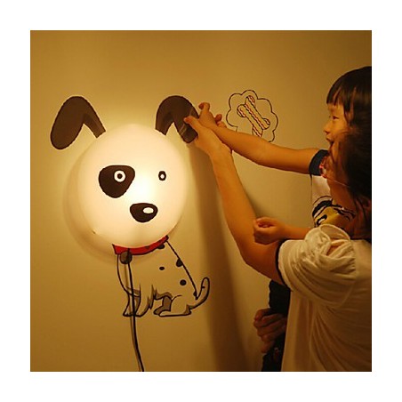 Applique da parete LED creativa 3D in plastica 10 °C