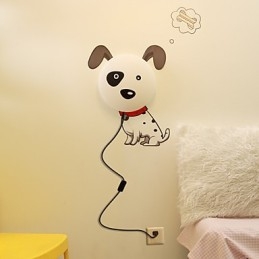 Applique da parete LED creativa 3D in plastica 10 °C