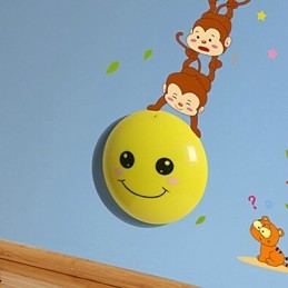 Lampada da parete LED scimmie con lampadina inclusa, luce ambientale, 35 x 21,5 cm