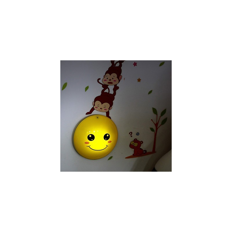 Lampada da parete LED scimmie con lampadina inclusa, luce ambientale, 35 x 21,5 cm