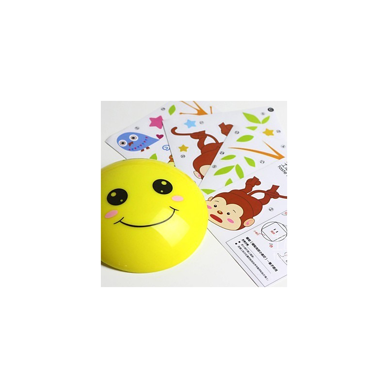Lampada da parete LED scimmie con lampadina inclusa, luce ambientale, 35 x 21,5 cm