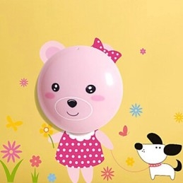 Applique da parete orso con luce LED intelligente a induzione, 35 x 21,5 cm