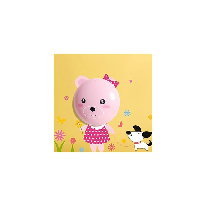 Applique da parete orso con luce LED intelligente a induzione, 35 x 21,5 cm