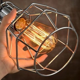 Lampada a sospensione americana creativa 1 luce