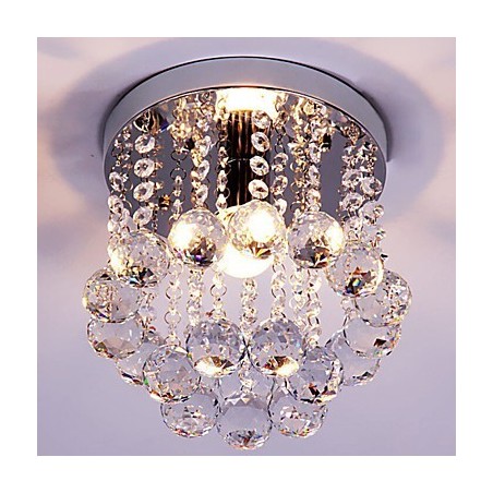 Lampadario a filo moderno mini in cristallo K9