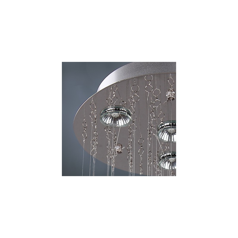 Lampadario di lusso moderno in cristallo 4 luci