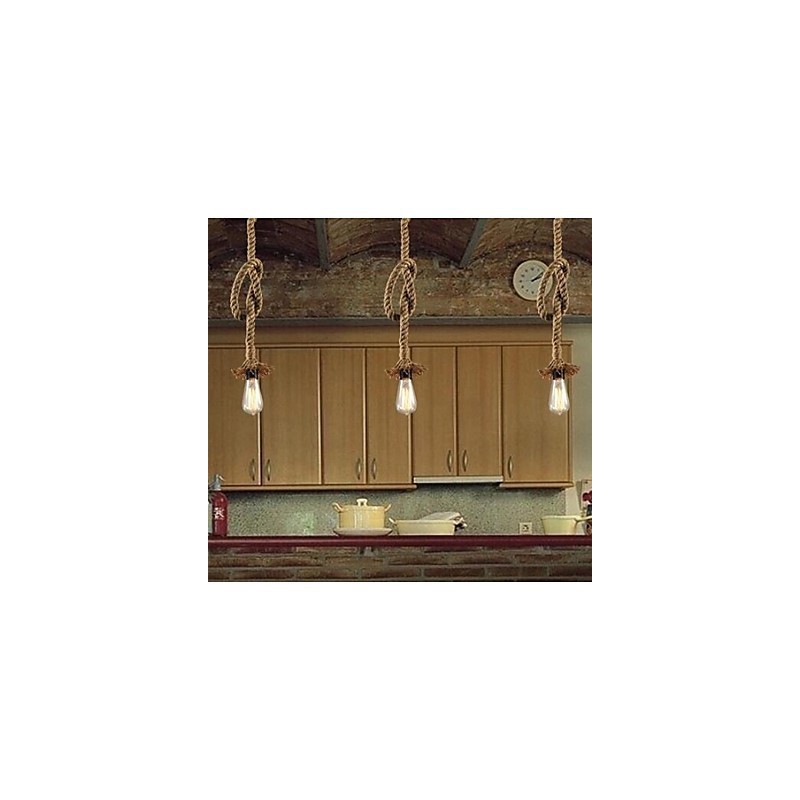 Lampada a sospensione tradizionale classica rustica country retrò stile lodge