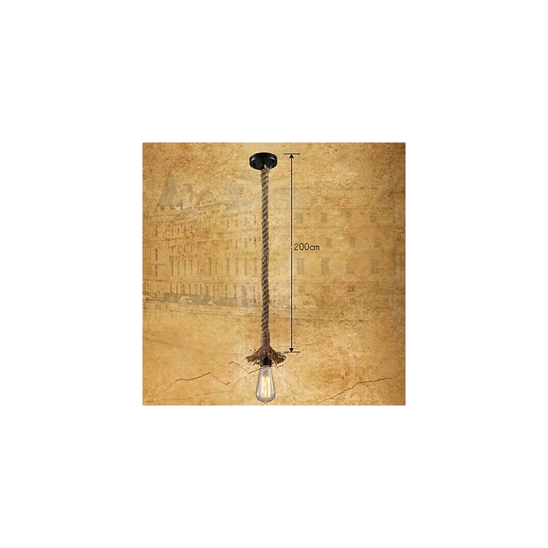 Lampada a sospensione tradizionale classica rustica country retrò stile lodge
