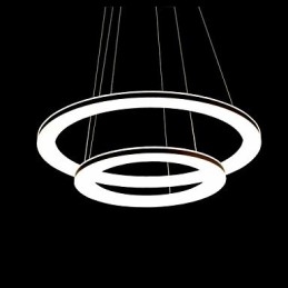 Lampada a sospensione LED moderna in metallo e acrilico