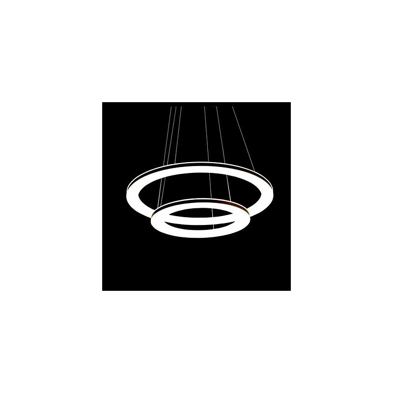 Lampada a sospensione LED moderna in metallo e acrilico