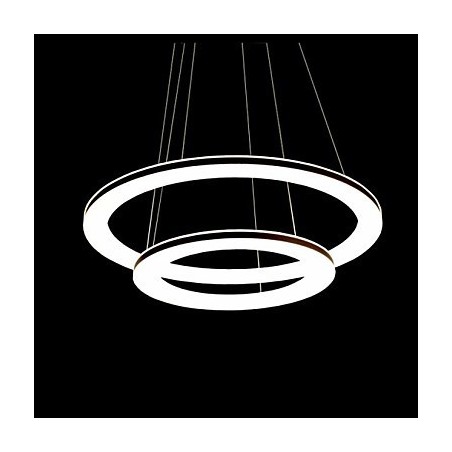 Lampada a sospensione LED moderna in metallo e acrilico