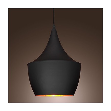 Lampada a sospensione Tom Dixon retro vintage nera
