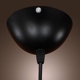 Lampada a sospensione Tom Dixon retro vintage nera